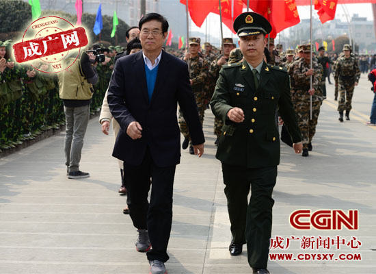 2012级学生军训正式开始 保障工作充分有力