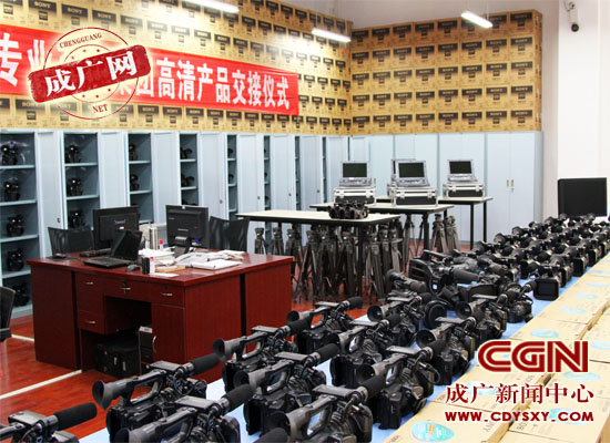 一批索尼系列高清设备正式交付我院